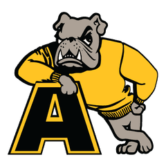 Adrian college football team logo