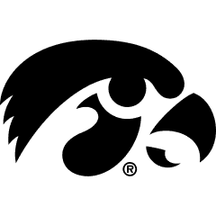 Iowa college football team logo