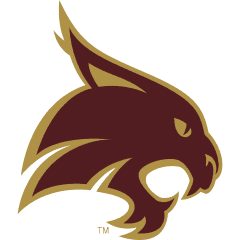 Texas State college football team logo